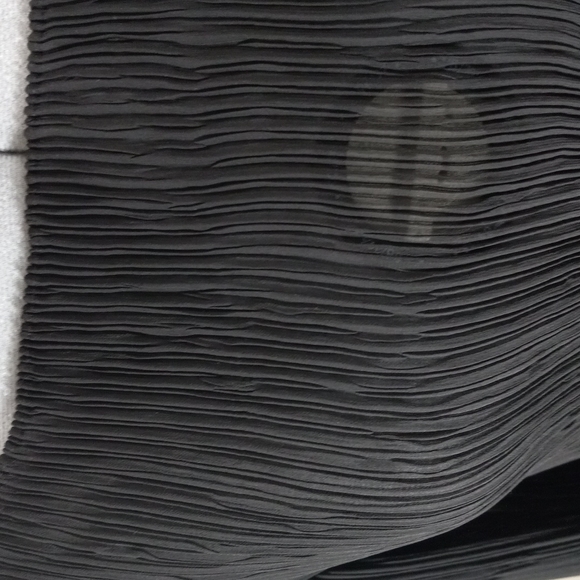 EILEEN FISHER  Black Ribbed Top Size Med - Picture 5 of 6